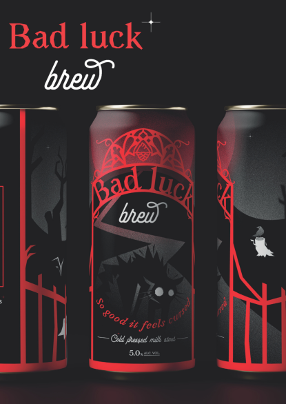 design-canette-biere-bad-luck-brew-branding-sombre-toulouse