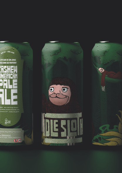 design-canette-biere-sloth-illustration-humoristique-toulouse