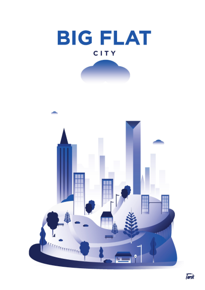 illustration-big-flat-city-dessin-architecture-urbaine-toulouse
