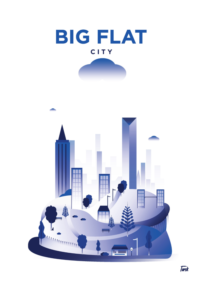illustration-big-flat-city-dessin-architecture-urbaine-toulouse
