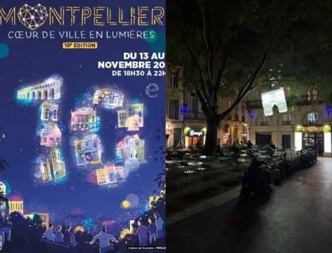 Le Bachelor Design Graphique illumine cœur de ville en lumières