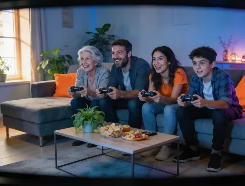 Des salons aux foyers, le jeu vid&eacute;o s&rsquo;ancre dans la vie des Fran&ccedil;ais