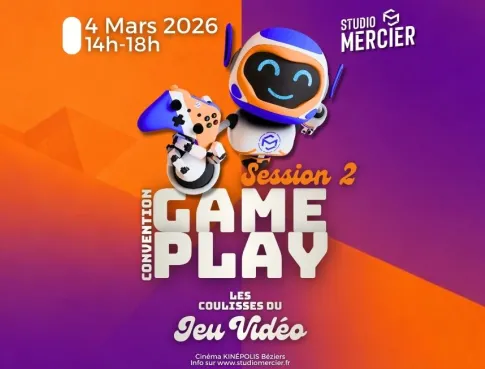 Convention Game Play 2026 : Quand le design graphique rencontre l&rsquo;univers du jeu vid&eacute;o