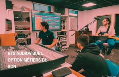 bts-audiovisuel-option-métiers-son