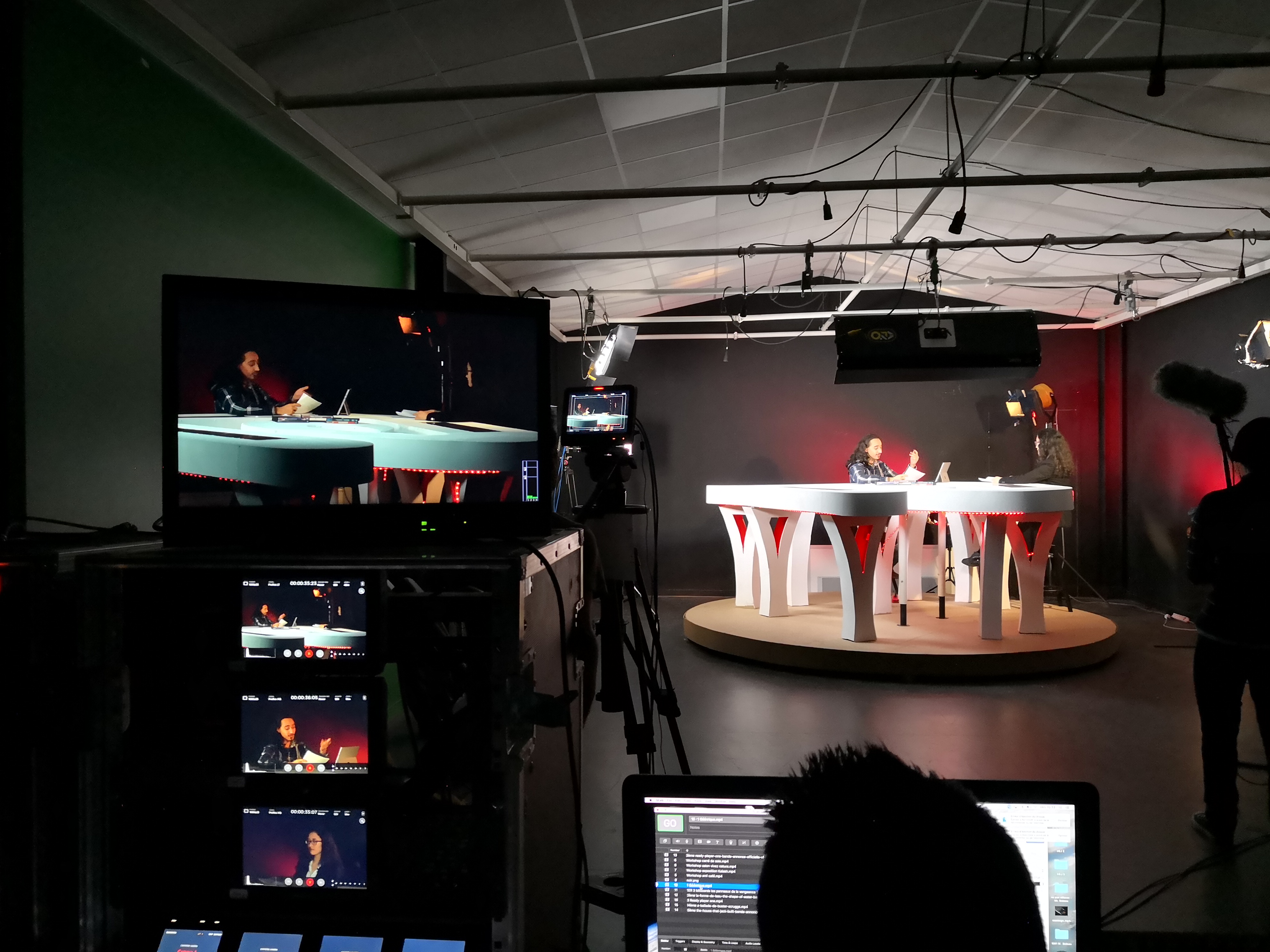 Workshop plateau TV - Actualité Lyon - Studio M
